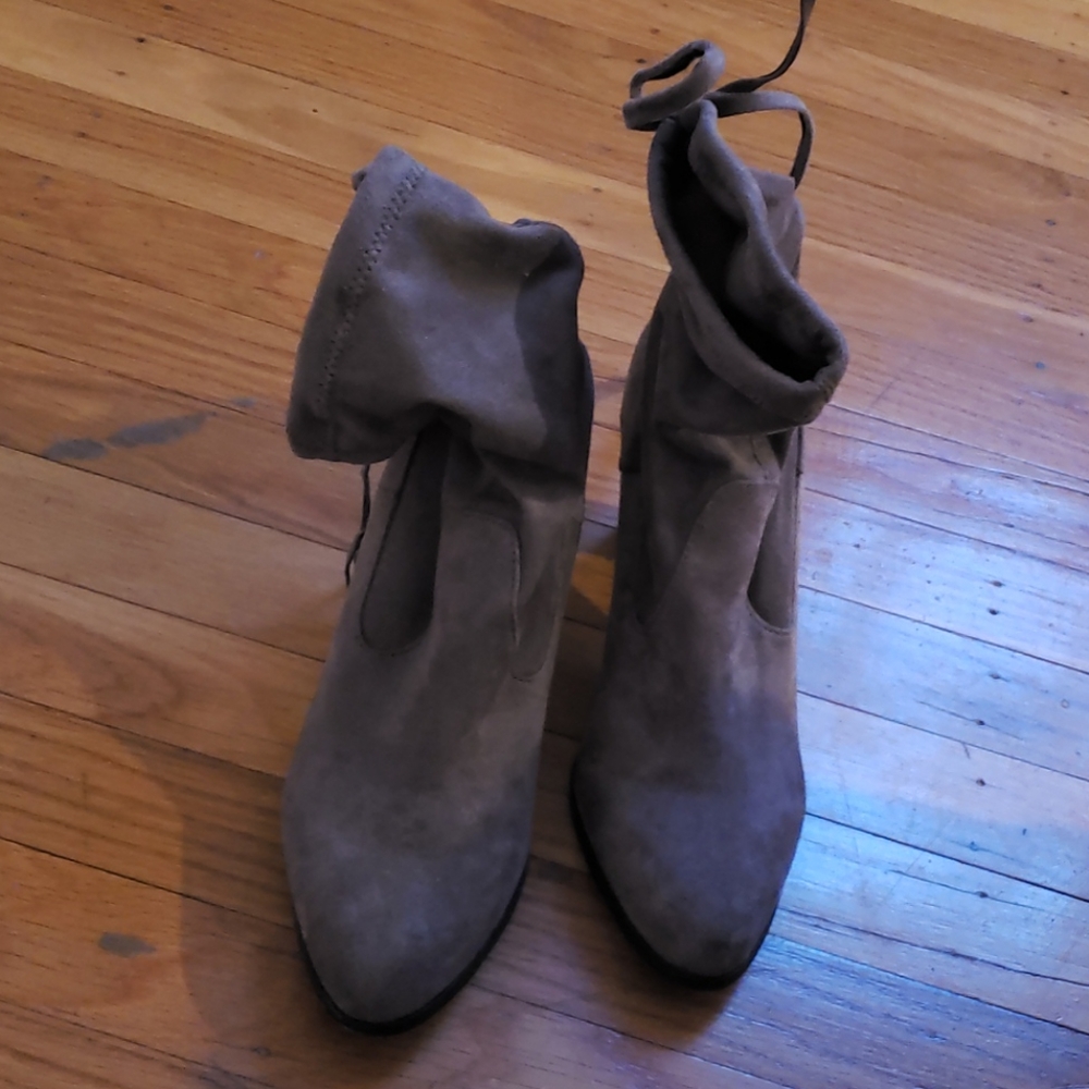 Catherine-Tan Ankle Booties